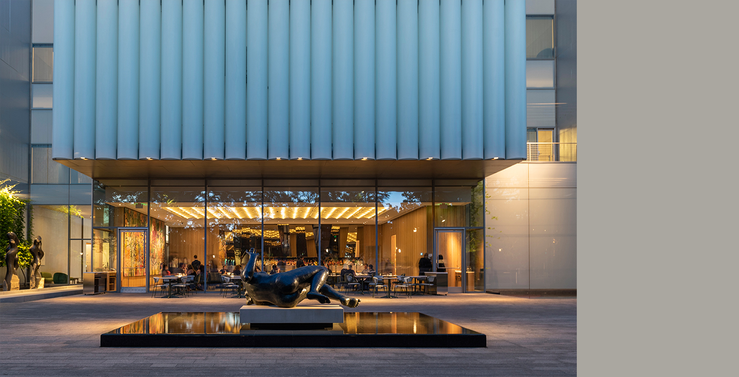 Steven Harris Architects LLP - Le Jardinier Restaurant, MFAH